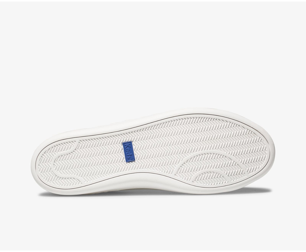 Tenis Keds Mujer Blancos - Ace Cuero - 4870-DXVGH